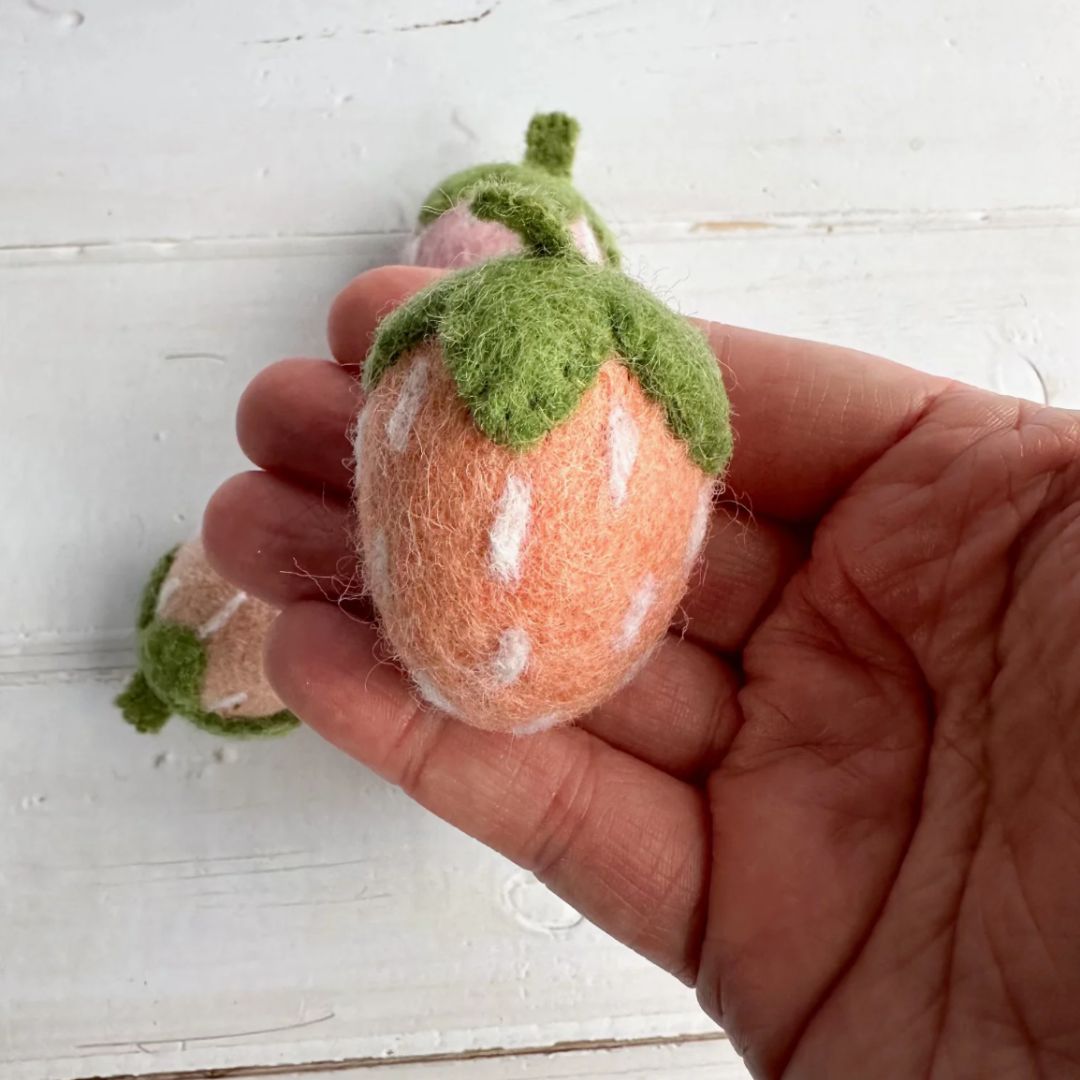 Felted Strawberries - Assorted
