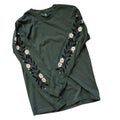 Floral Long Sleeve - Forest Green
