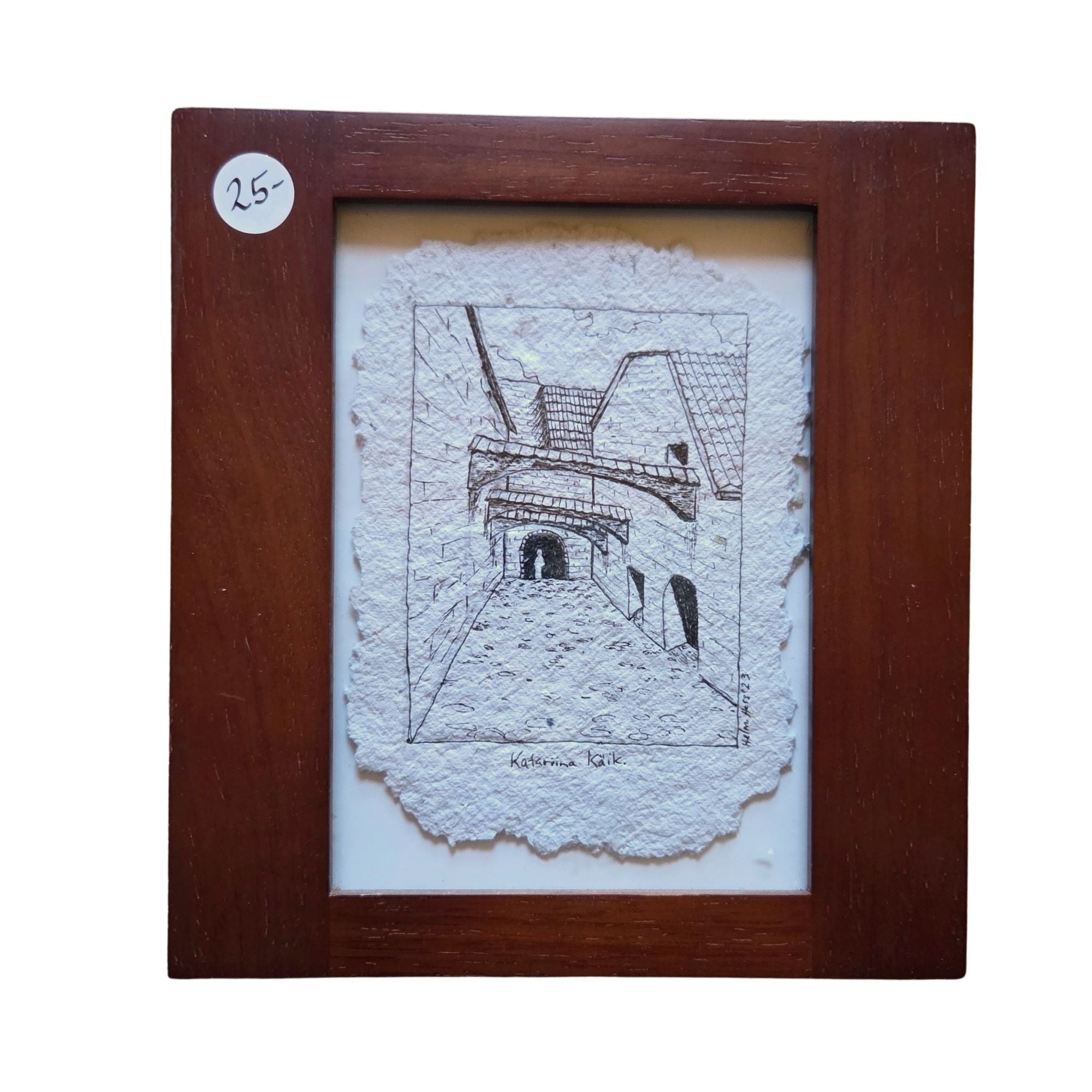 Katariina Käik - Framed Original Drawing (small)