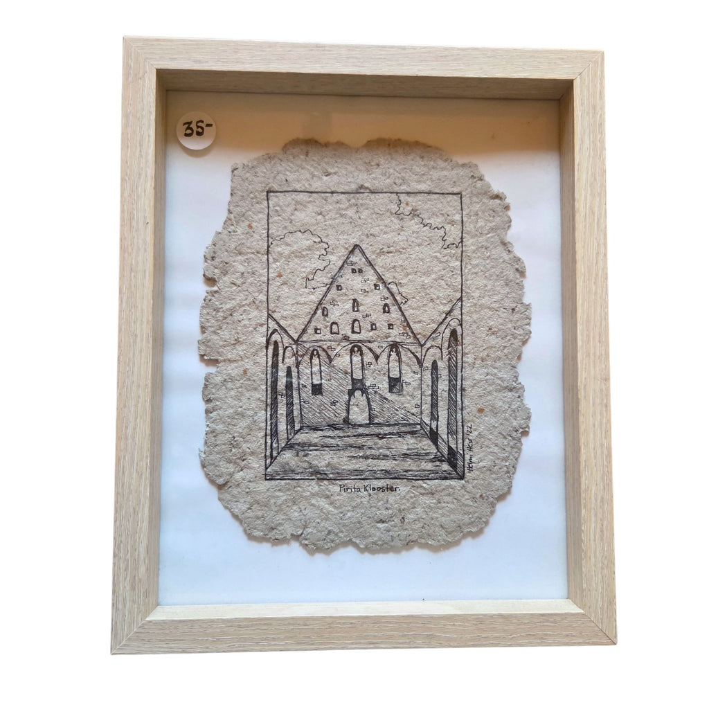 Pirita Klooster - Framed Original Drawing