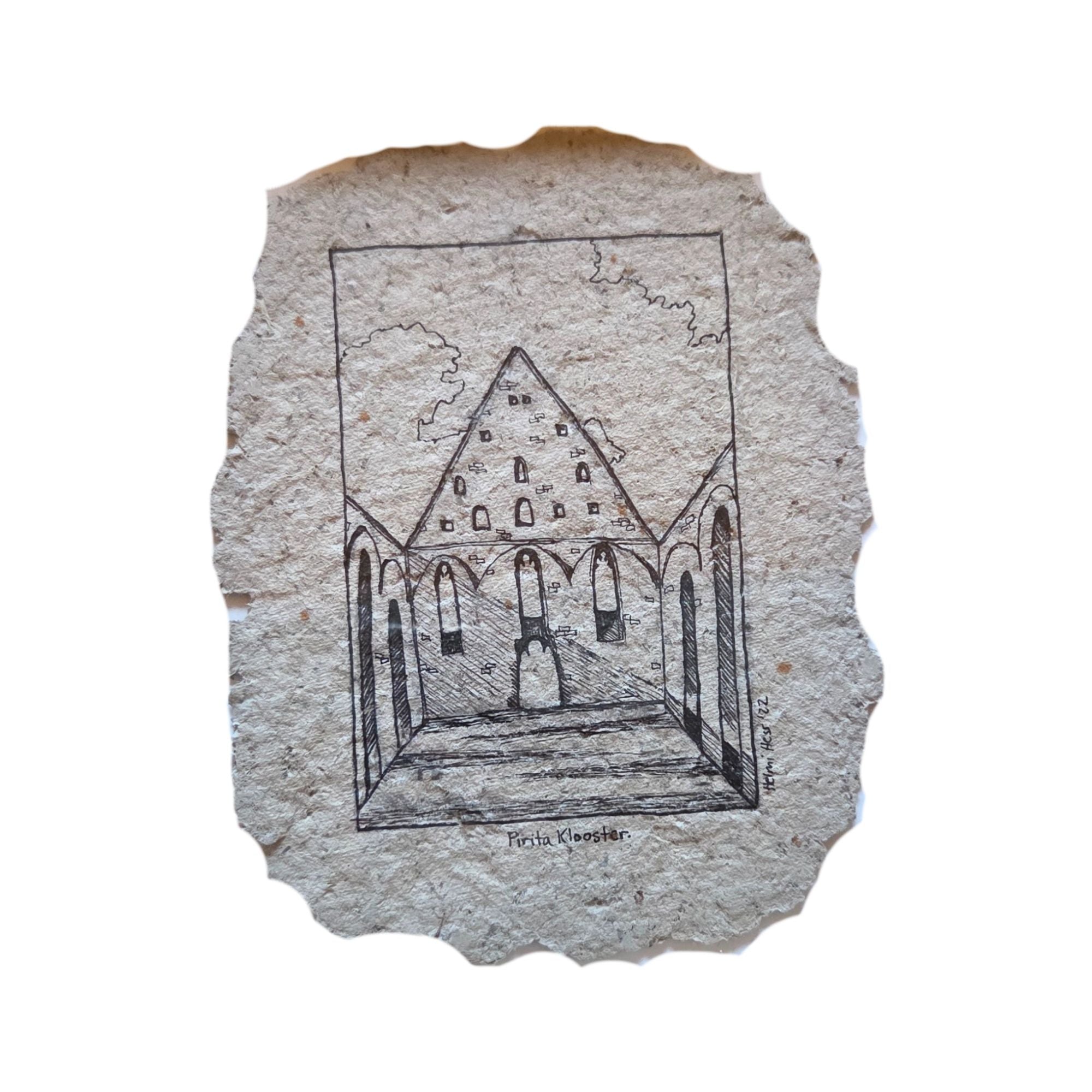 Pirita Klooster - Framed Original Drawing