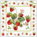 Fresh Strawberry Large Napkin Pack