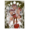 Ancestors' Hug - Folklore Art Postcard