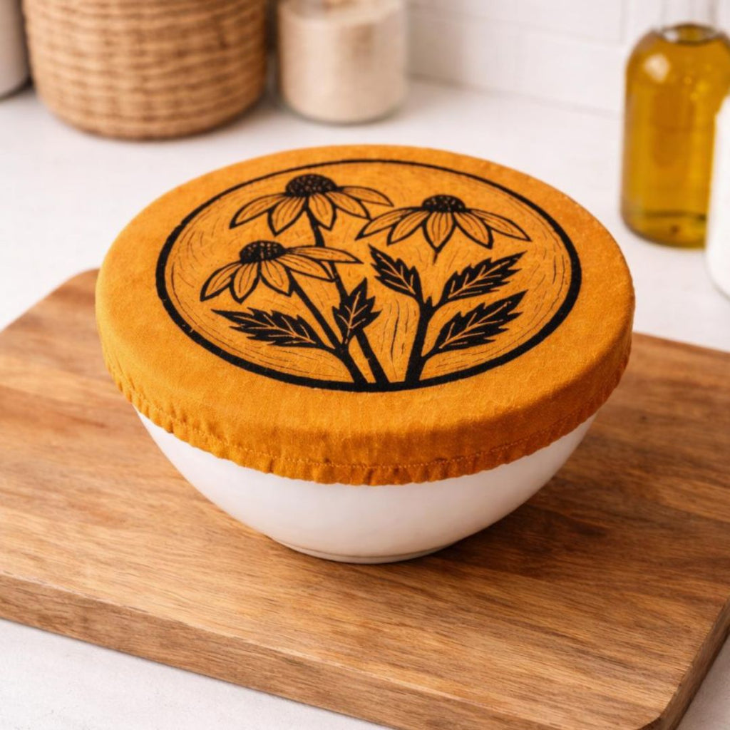 Black Eyed Susan Medium Bowl Cover