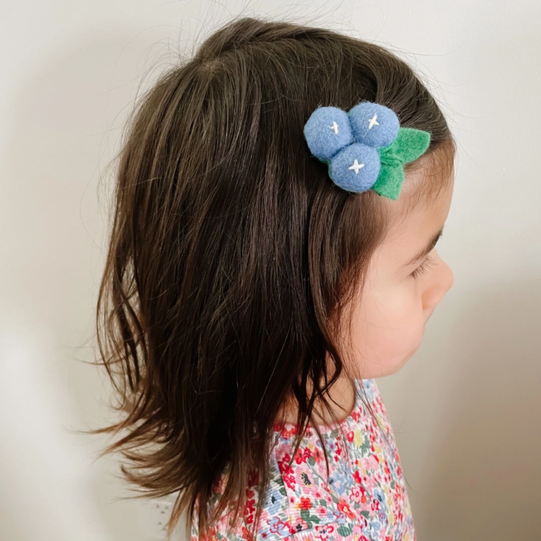 Blueberry Hair Clip