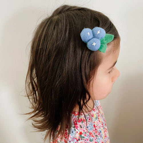 Blueberry Hair Clip