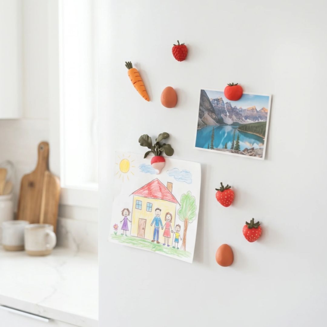 Strawberry Magnet Set of 5