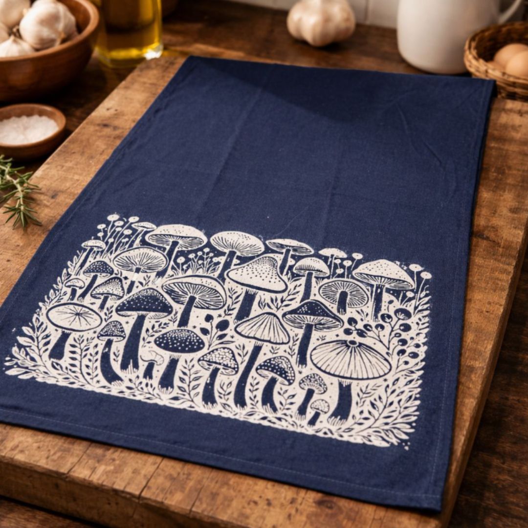 Mushroom Kitchen Towel