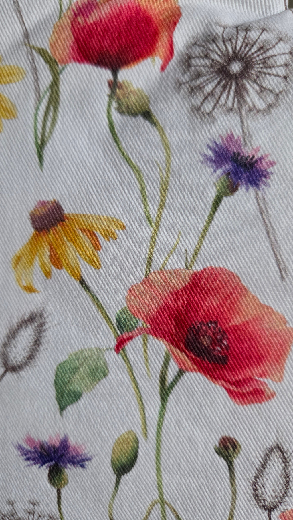 Poppy Meadow Oven Mitt
