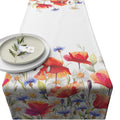 Poppies & Cornflowers Table Runner