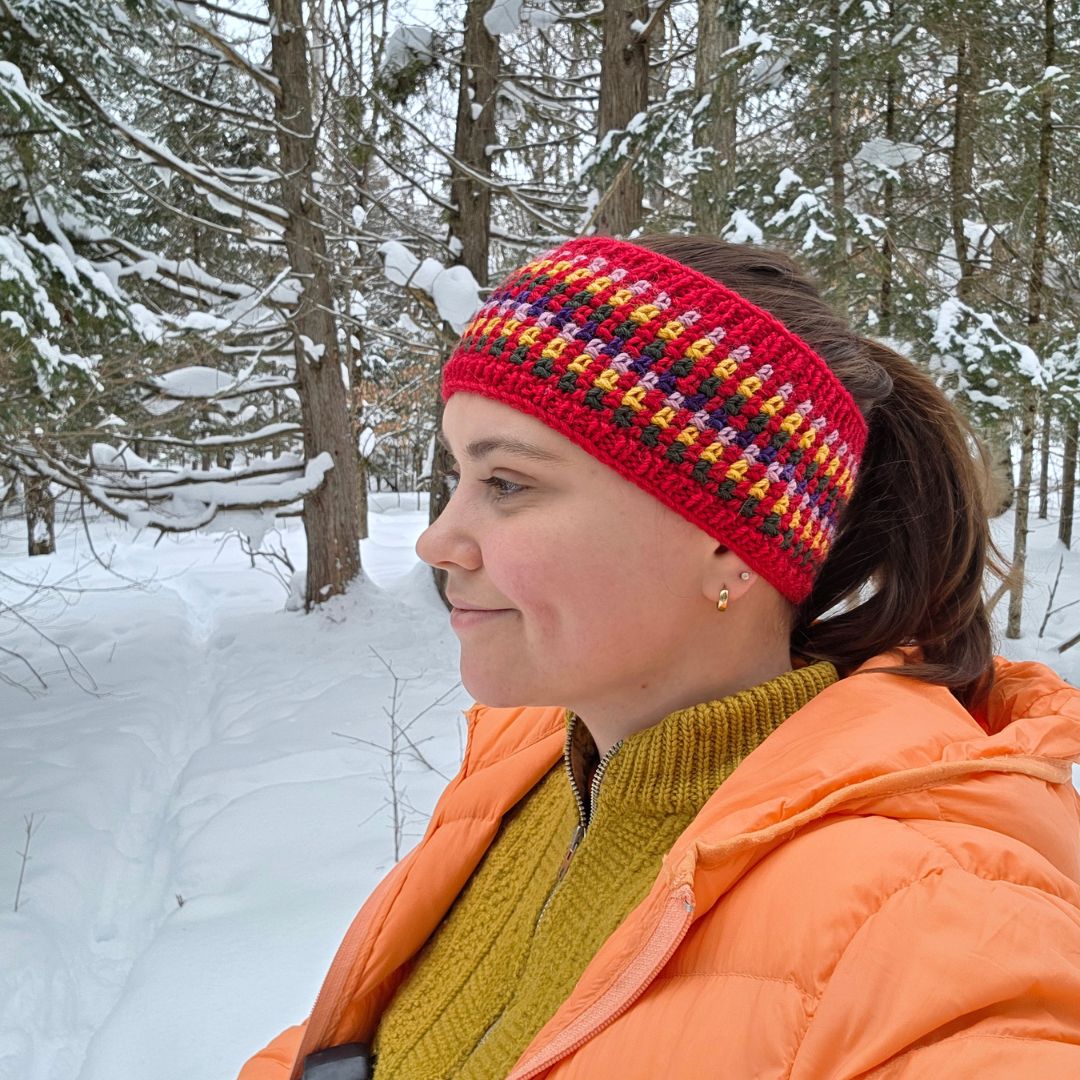 Rahva Headband - Red