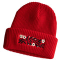 Folk Flower Beanie
