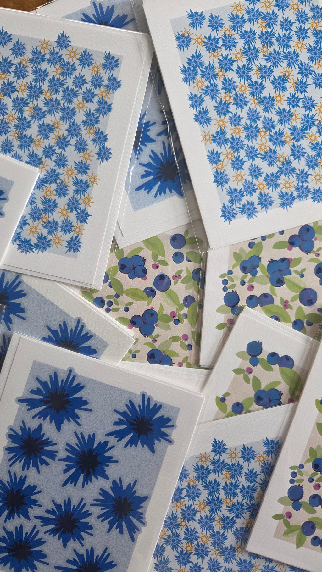 Rukki Fields / Cornflower Card
