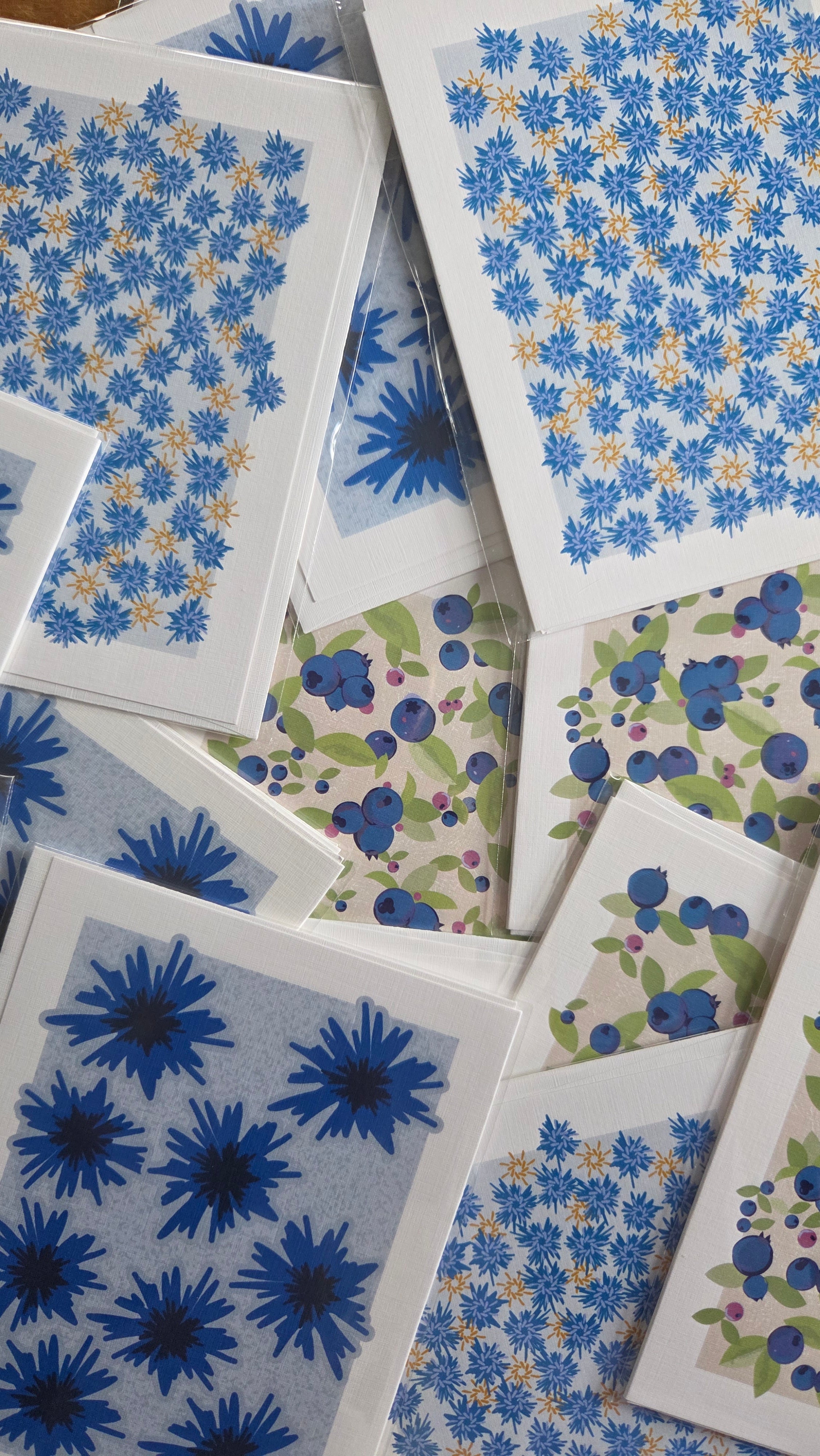 Rukki Fields / Cornflower Card