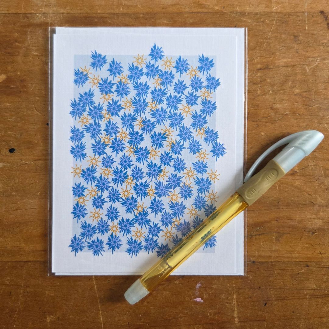 Rukki Fields / Cornflower Card
