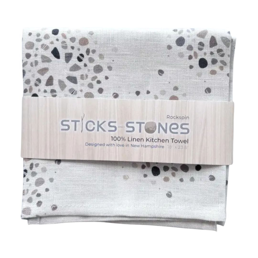 Sticks & Stones - Linen Kitchen Towel