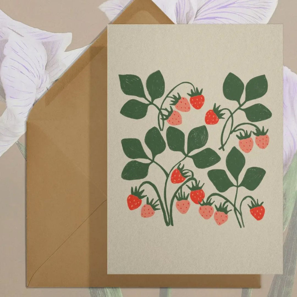 Strawberry Card