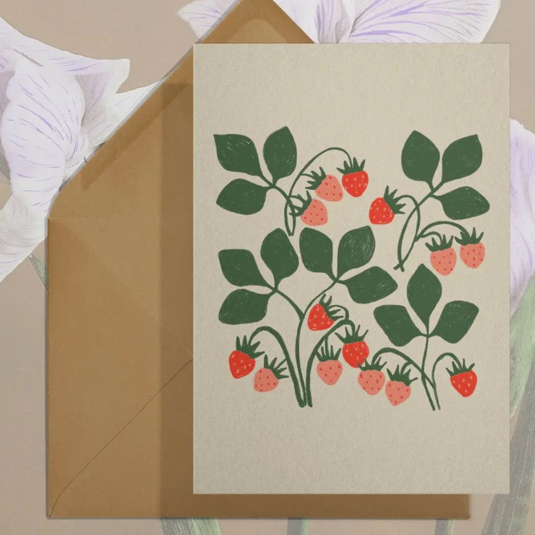 Strawberry Card