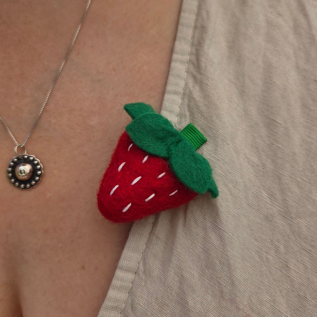 Strawberry Hair Clip