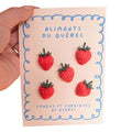 Strawberry Magnet Set of 5